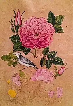 "Roses and Nightingales." Baku, National Art Museum of Azerbaijan