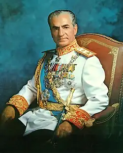 Shah Mohammad Reza Pahlavi of the Imperial State of Iran[420]