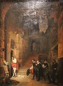 Montaigne Visiting Torquato Tasso in Prison (1820) (Musee Fabre, Montpellier)