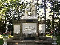 Memorial to Alexis Landry.