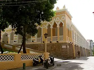 Quartel dos Mouros, Neo-Arabesque former Portuguese barracks.