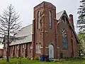 St. John's Anglican Church, built in 1878, in Morpeth, Ontario