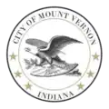 Official seal of Mount Vernon, Indiana