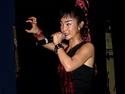 Mutsumi Kanamori performing in Los Angeles in 2005