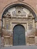 main door of the church
