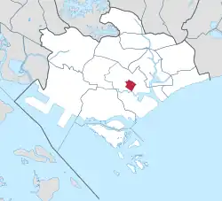 Location in Central Region