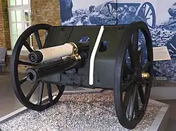 The Néry Gun, on display at IWM London