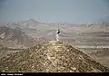 A NAJA border guard ranger on the Iran-Pakistan border keeping watch