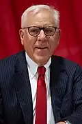 American billionaire, Co-founder & co-chairman of The Carlyle Group David Rubenstein (B.A. 1970)[347]