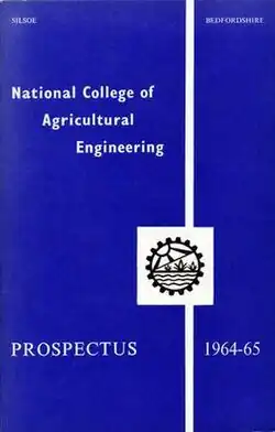 Prospectus Cover for the third academic year
