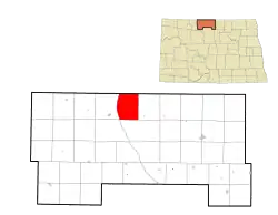 Location of Scotia Township