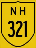 National Highway 321 shield}}