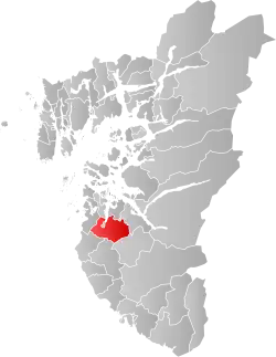 Høyland within Rogaland