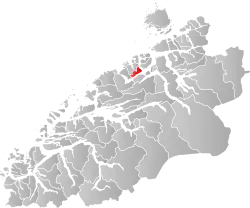 Kvernes within Møre og Romsdal