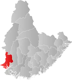 Flekkefjord within Agder