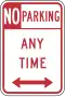 No parking, NYSDOT NYP1-2.