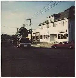 NY 112 near 1940-built LIRR Bridge; Taken 1986-1994.