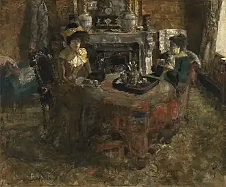 Afternoon in Ostend (1881), oil on canvas, 108 × 133 cm, Royal Museum of Fine Arts Antwerp