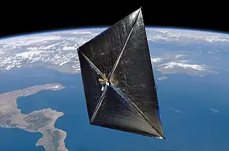 NASA concept for 2069 Alpha Centauri solar sail mission