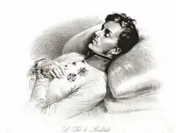 Napoleon II on his deathbed