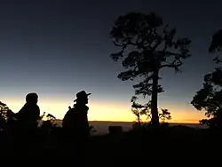 Morning view with travelers from Nat Ma Taung