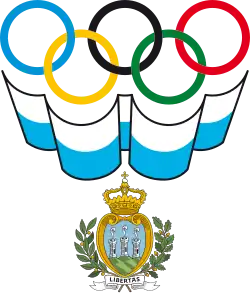 Sammarinese National Olympic Committee logo