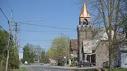 Looking east on Smith Road