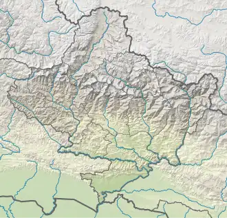 Bulingtar (RM) is located in Gandaki Province