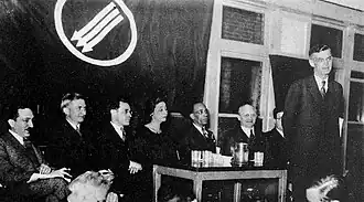 Meeting of the Bronx Socialist Centre, November 1933