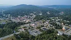 View of Newport, NH, from the south