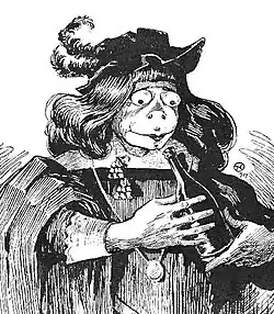 Petrescu Găină's portrait of Ion Brezeanu as Hamlet (October 1904)