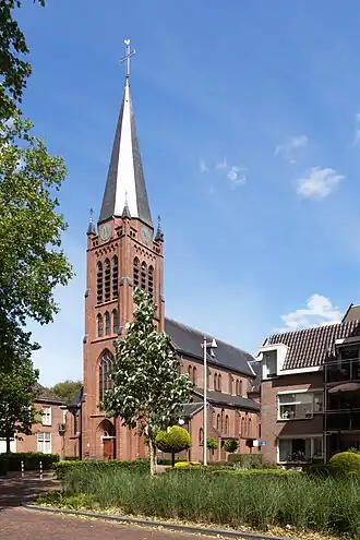 Nijverdal, church: de Antonius van Paduakerk