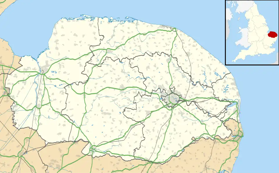 Hunstanton is located in Norfolk