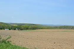 Countryside east of Rossiter