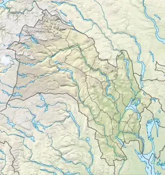 Vavatn is located in Buskerud