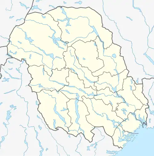 Vadfoss is located in Telemark