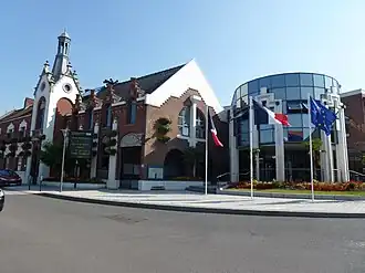 The town hall of Noyelles-Godault