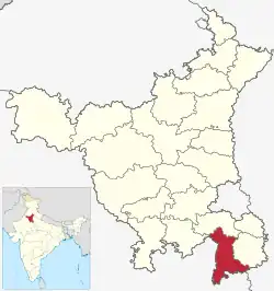 Location in Haryana