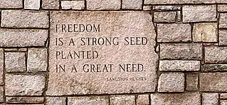 View of the Oak Grove-Freedman's Cemetery, collaboration with Sam Reynolds