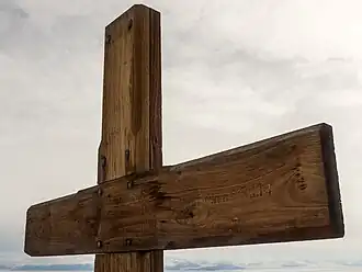 Detail of the Observation Hill Cross