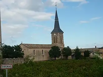 The church of Odenas