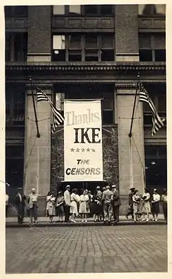 Manhattan Federal Building with Office of Censorship at 252 7th Avenue.