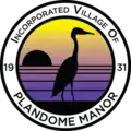 Official logo of Plandome Manor, New York