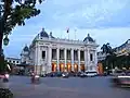 Hanoi Opera House, modelled on the Palais Garnier in Paris.