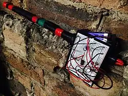 Smallpipe chanter with optical pickup and amplifier circuit