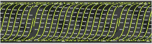 Sentinel 2B's descending orbital path
