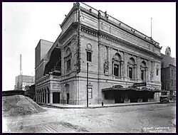 Lentelli ornamentation of Orpheum Theater, St. Louis, Missouri