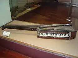 An orphica at the Museo Nazionale degli Strumenti Musicali di Roma