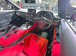 Toyota Supra A90 Final Edition prototype interior