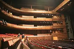 The auditorium for the main stage Photo: Hans A. Rosbach